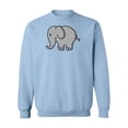 thumbnail image 1 of Cute Baby Elephant. Sweatshirt Women -Image by Shutterstock, Female Medium, 1 of 4