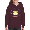 thumbnail image 1 of Cute Baby Giraffe Face Hoodie Juniors -Image by Shutterstock,  x-Large, 1 of 4