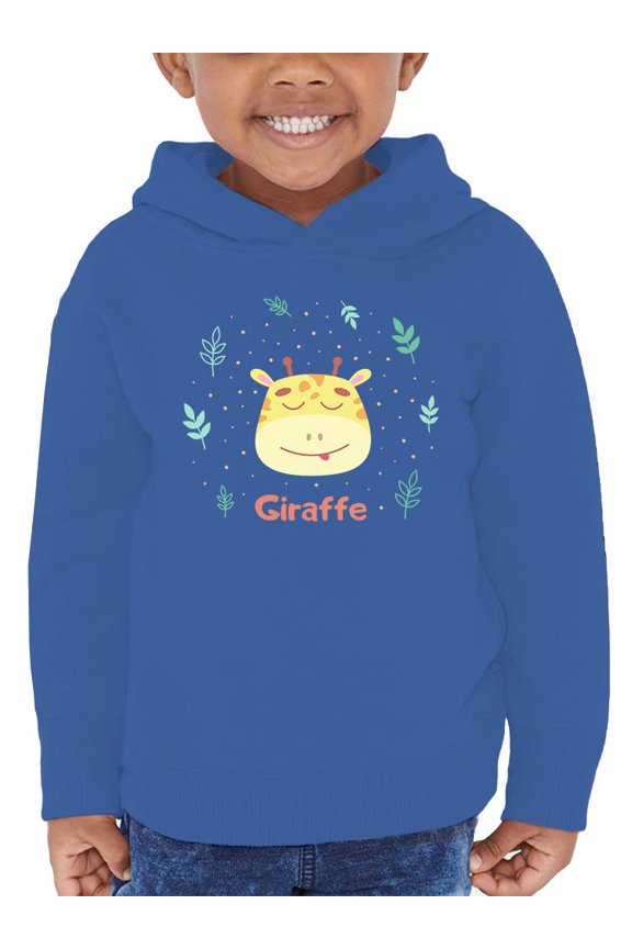 Cute Baby Giraffe Face Hoodie Toddler -Image by Shutterstock, 2 Toddler