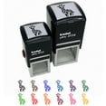 thumbnail image 1 of Cute Baby Giraffe Kawaii Chibi Self-Inking Rubber Stamp Ink Stamper - Black Ink - Small 1 Inch, 1 of 7