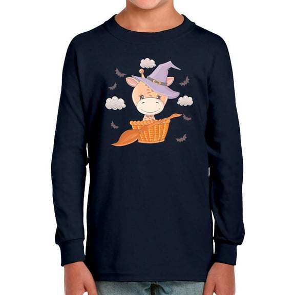 Cute Baby Giraffe W Broom Long Sleeve Toddler -Image by Shutterstock, 2 Toddler