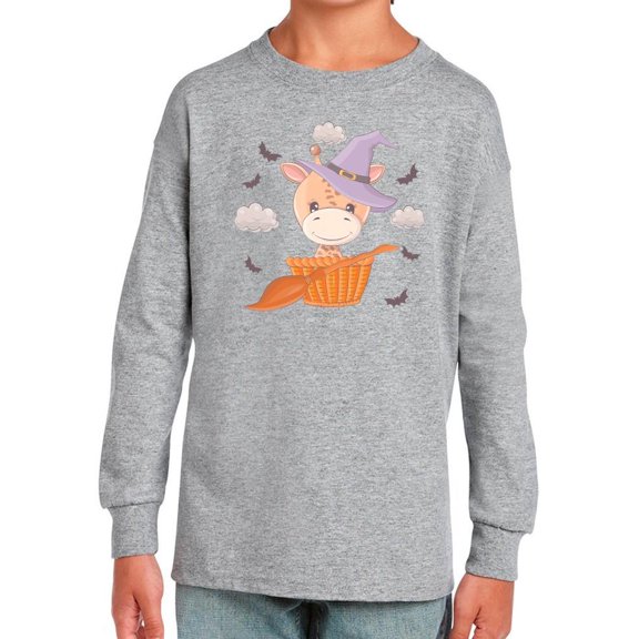 Cute Baby Giraffe W Broom Long Sleeve Toddler -Image by Shutterstock, 5 Toddler