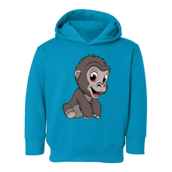 Cute Baby Gorilla Hoodie Toddler -Image by Shutterstock,  4 Toddler