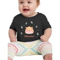 thumbnail image 1 of Cute Baby Hamster Face T-Shirt Infant -Image by Shutterstock,  6 Months, 1 of 4
