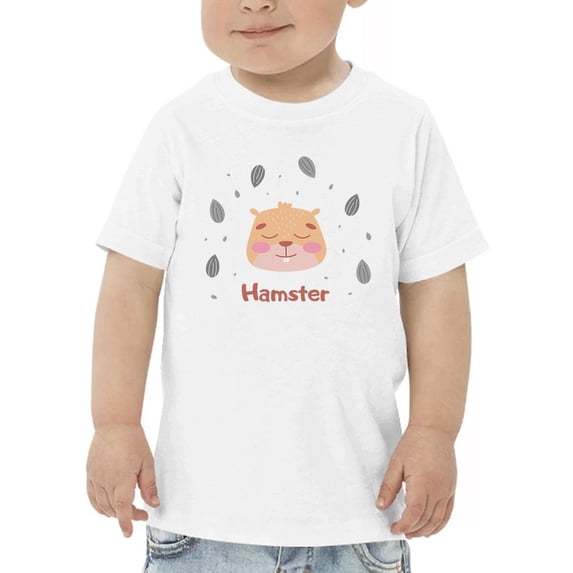 Cute Baby Hamster Face T-Shirt Toddler -Image by Shutterstock, 4 Toddler
