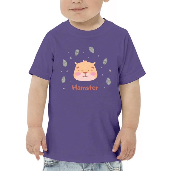Cute Baby Hamster Face T-Shirt Toddler -Image by Shutterstock, 5 Toddler