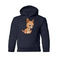 thumbnail image 1 of Cute Baby Kangaroo Hoodie Juniors -Image by Shutterstock,  Small, 1 of 4