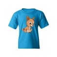 thumbnail image 1 of Cute Baby Kangaroo T-Shirt Juniors -Image by Shutterstock,  x-Large, 1 of 4