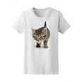 thumbnail image 1 of Cute Baby Kitten Ready T-Shirt Women -Image by Shutterstock, Female Medium, 1 of 2