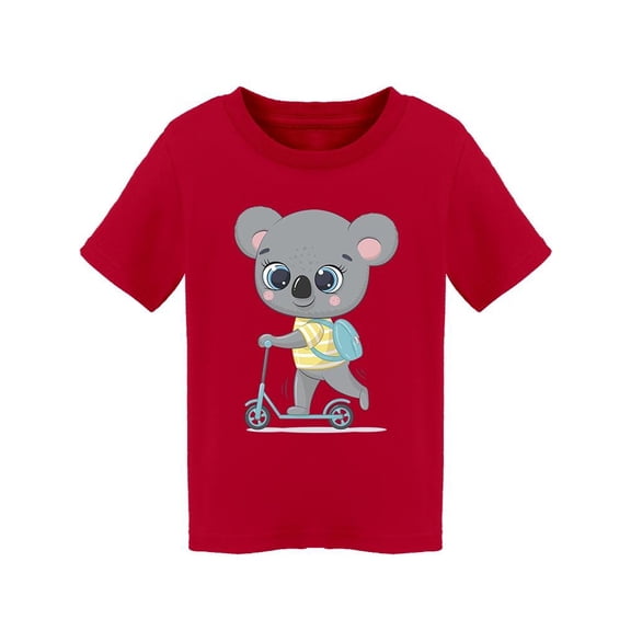 Cute Baby Koala On A Scooter T-Shirt Toddler -Image by Shutterstock,  3 Toddler