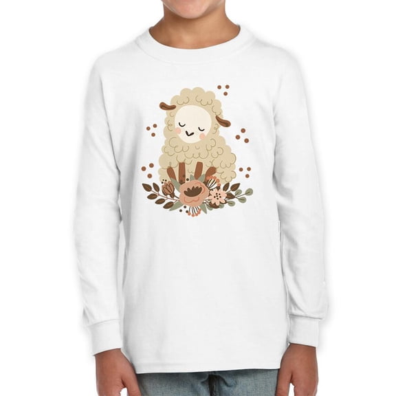 Cute Baby Lamb Sleepy Long Sleeve Toddler -Image by Shutterstock,  3 Toddler