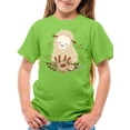 thumbnail image 1 of Cute Baby Lamb Sleepy T-Shirt Juniors -Image by Shutterstock,  Large, 1 of 4