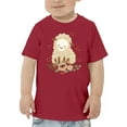 thumbnail image 1 of Cute Baby Lamb Sleepy T-Shirt Toddler -Image by Shutterstock,  2 Toddler, 1 of 4