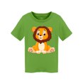 thumbnail image 1 of Cute Baby Lion Sitting T-Shirt Toddler -Image by Shutterstock,  2 Toddler, 1 of 2