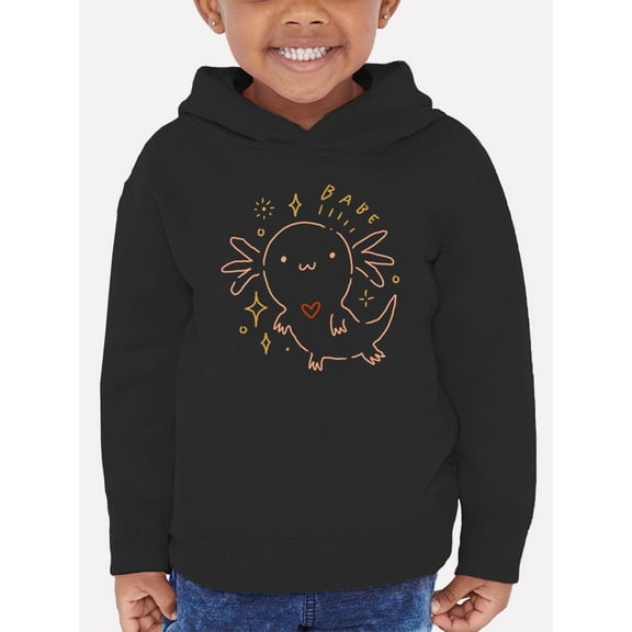 Cute Baby Magic Axolotl Hoodie Toddler -Image by Shutterstock, 5 Toddler