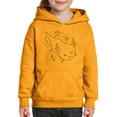 thumbnail image 1 of Cute Baby Magic Sleepy Axolotl Hoodie Juniors -Image by Shutterstock,  x-Large, 1 of 4