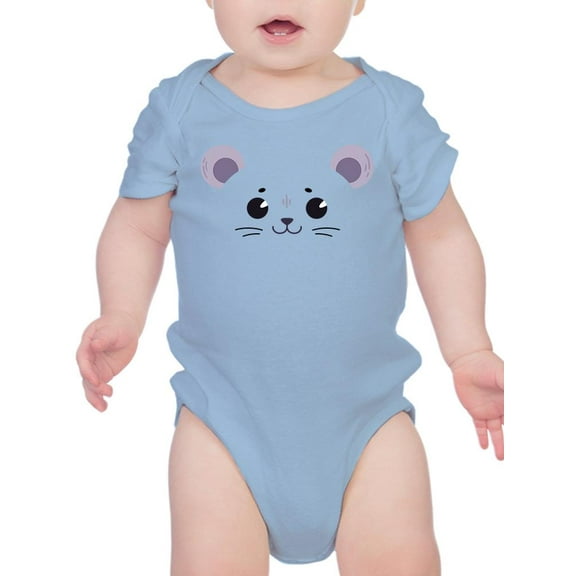 Cute Baby Mouse Face Bodysuit Infant -Image by Shutterstock,  Newborn