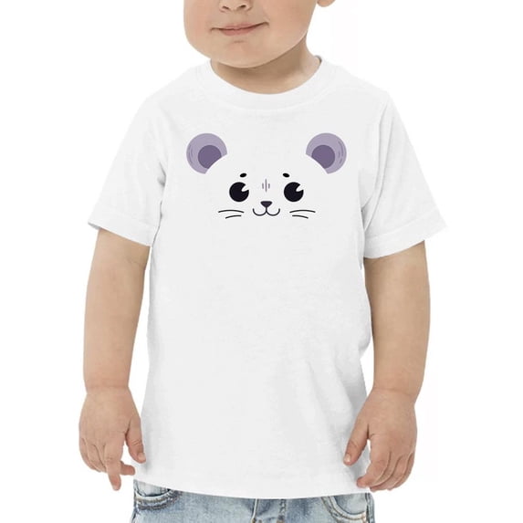 Cute Baby Mouse Face T-Shirt Toddler -Image by Shutterstock, 5 Toddler
