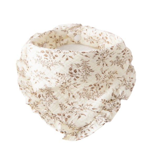 Cute & Baby Neck Scarves with Fun Pattern Breathable Baby Spit up Protectors Absorbent Baby Drools Cover Gift