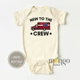 thumbnail image 1 of Cute Baby Onesies New To The Crew Ambulance Baby Outfit Cute Ambulance Newborn Infant Outfit For Kids Tee Ambulance Kids Tshirt 2035 Cute Baby Onesie, BABY BODYSUIT LAT 4424, 1 of 3