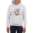 thumbnail image 1 of Cute Baby Panda In Basket Hoodie Juniors -Image by Shutterstock,  Medium, 1 of 4