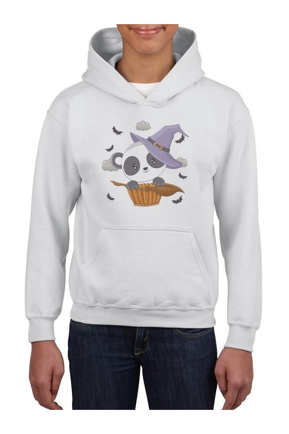 Cute Baby Panda In Basket Hoodie Juniors -Image by Shutterstock,  Medium