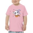 thumbnail image 1 of Cute Baby Panda In Basket T-Shirt Toddler -Image by Shutterstock,  4 Toddler, 1 of 4