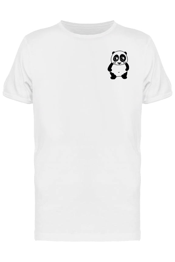 Cute Baby Panda T-Shirt Men -Image by Shutterstock, Male Small