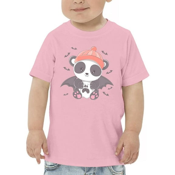 Cute Baby Panda W Ghost. T-Shirt Toddler -Image by Shutterstock,  2 Toddler