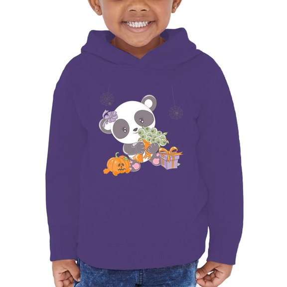 Cute Baby Panda W Gummy Eyes Hoodie Toddler -Image by Shutterstock, 4 Toddler