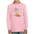 thumbnail image 1 of Cute Baby Seahorse In Basket Long Sleeve Toddler -Image by Shutterstock,  2 Toddler, 1 of 4