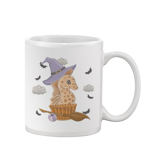 Cute Baby Seahorse In Basket Mug - Image by Shutterstock,