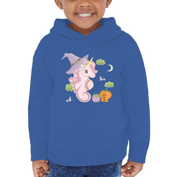 Cute Baby Seahorse W Cauldron Hoodie Toddler -Image by Shutterstock,  4 Toddler