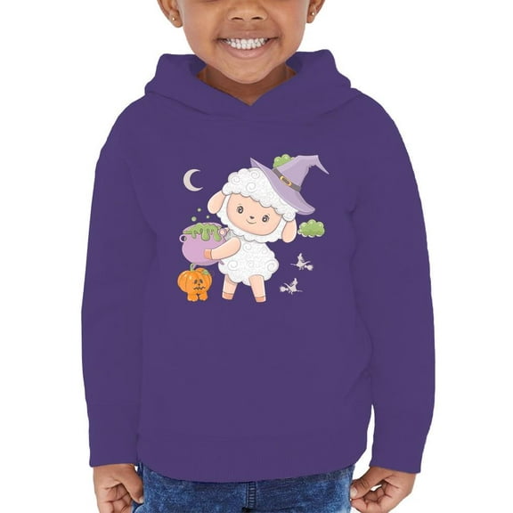 Cute Baby Sheep W Cauldron Hoodie Toddler -Image by Shutterstock,  2 Toddler