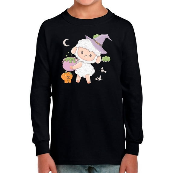 Cute Baby Sheep W Cauldron Long Sleeve Toddler -Image by Shutterstock, 3 Toddler