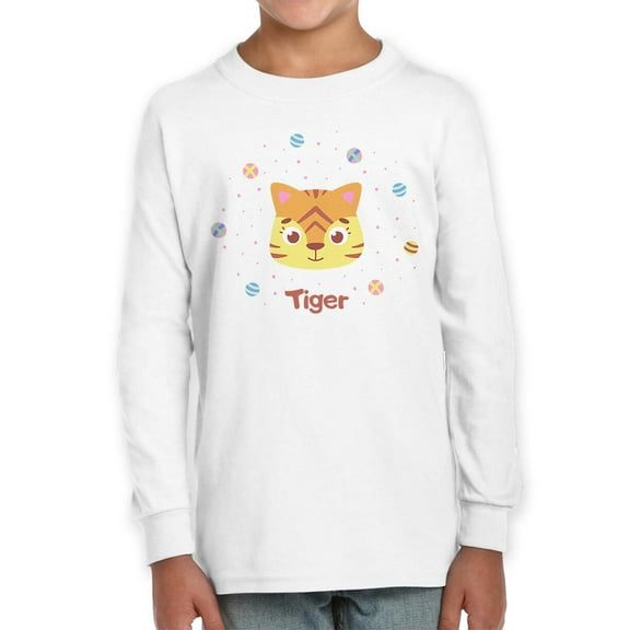 Cute Baby Tiger Face Long Sleeve Toddler -Image by Shutterstock, 2 Toddler