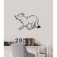 thumbnail image 1 of Cute Baby Wolf Wolves Animals Animal Children Cartoon Wall Sticker Art Decal for Girls Boys Room Bedroom Nursery Kindergarten House Fun Home Decor Stickers Wall Art Vinyl Decoration Size (27x30 inch), 1 of 2