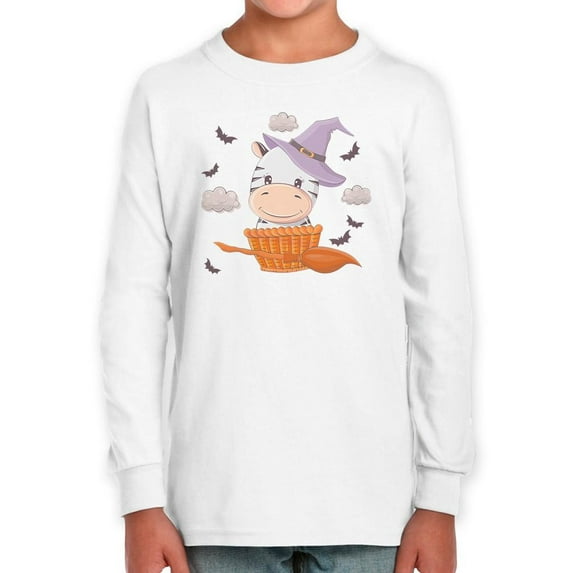 Cute Baby Zebra W Broom Long Sleeve Toddler -Image by Shutterstock, 4 Toddler