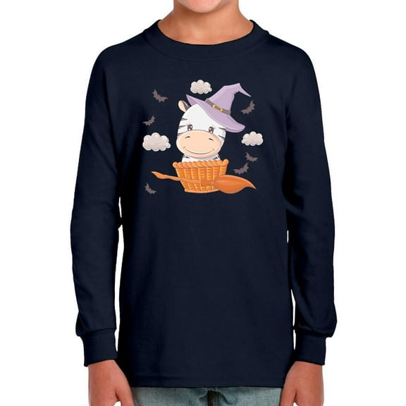 Cute Baby Zebra W Broom Long Sleeve Toddler -Image by Shutterstock, 4 Toddler