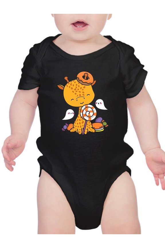 Cute Baby Zebra W Candies. Bodysuit Infant -Image by Shutterstock, Newborn