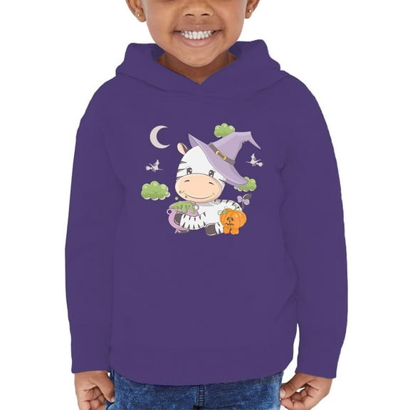 Cute Baby Zebra W Cauldron Hoodie Toddler -Image by Shutterstock, 2 Toddler