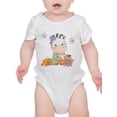 thumbnail image 1 of Cute Baby Zebra W Gummy Eyes. Bodysuit Infant -Image by Shutterstock,  6 Months, 1 of 4