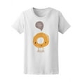 thumbnail image 1 of Cute Bagel Have A Nice Day Donut T-Shirt Women -Image by Shutterstock, Female Small, 1 of 2
