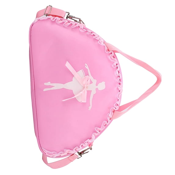 Cute Ballet Dance Backpack Sweet Ruffle Lace Tutu Dress Dance Shoulder Handbag Waterproof Small Duffle Bag Gym Bag