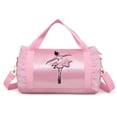 thumbnail image 1 of Cute Ballet Dance Bag Kids Tutu Dress Dance Bag, Girls Personalized Waterproof Bag Ballerina Duffle Bag(Pink), 1 of 7