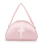 Cute Ballet Dance Bag, Small Duffle Bag,Ballet Dance Backpack Dress Dance Bag Backpack (Pink)