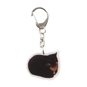 Cute "Banana Cat" Crying Keychain Pendant, Funny 3D Acrylic Bag Charm and Phone Ornament for Meme Lovers and Teens, Style G