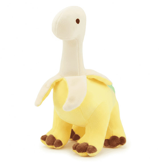 Cute Banana Dinosaur Plush Toy, 11 Inch (28CM) Soft Stuffed Animal, Creative Fruit Dinosaur Plushie Pillow, Cute Plush Toy Gift for Kids, Birthday, Christmas, Home Decor