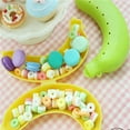 thumbnail image 1 of Cute Banana and Fruit Storage Containers In Three Colors,Cute 3 Colors Fruit Banana Protector Box Holder Case Lunch Container Storage Tb, 1 of 3