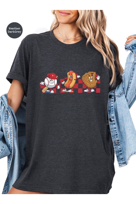 Cute Baseball Tee: & Family Sports Day Apparel All Size S-5Xl